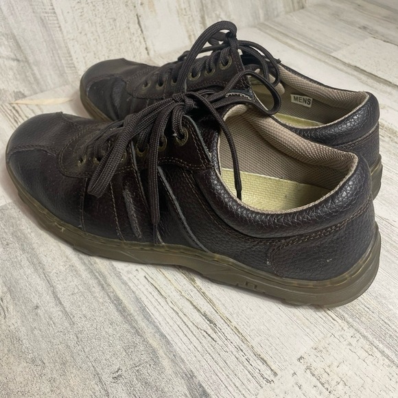 Dr Martens Pembridge size 12M Leather Oxford Lace Up Comfort Work Shoes Brown - Picture 3 of 9